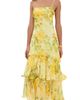 ASTR the Label ASTR the Label Alison Dress Yellow Floral - 1
