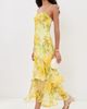 ASTR the Label ASTR the Label Alison Dress Yellow Floral - 5