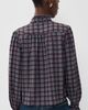 ASTR the Label ASTR the Label Alyssa Ruffle Collar Top Eggplant Plaid - 3