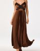 ASTR the Label ASTR the Label Andy Pleated Lace Detail Maxi Dress - 5