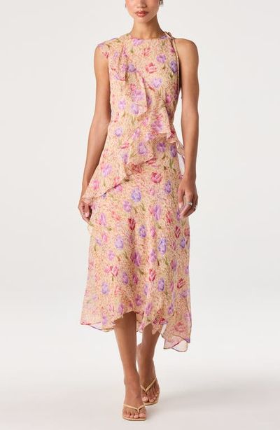 ASTR the Label ASTR the Label Angel Ruffle Midi Dress