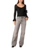 Astr The Label Astr the Label Belsie Scoop Neck Side Ruched Top - 2