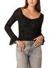 Astr The Label Astr the Label Belsie Scoop Neck Side Ruched Top - 4