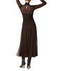 Astr The Label Astr the Label Camila Mixed Media Maxi Dress - 4