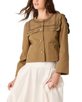 Astr The Label Astr the Label Cleo Bib Detail Jacket