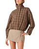 Astr The Label Astr the Label Cooper Funnel Neck Jacket - 1