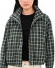 ASTR the Label ASTR the Label Cooper Jacket Black Green Plaid - 1