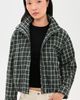 ASTR the Label ASTR the Label Cooper Jacket Black Green Plaid - 2