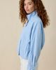 ASTR The Label ASTR The Label Cooper Oversized Bomber Jacket in Blue Plaid, Women's at Urban Outfitters - 2