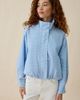 ASTR The Label ASTR The Label Cooper Oversized Bomber Jacket in Blue Plaid, Women's at Urban Outfitters - 3