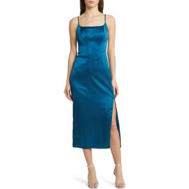 ASTR the Label ASTR the Label Corset Satin Dress