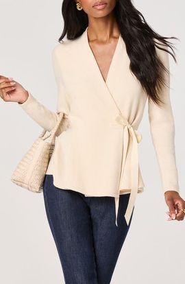 ASTR the Label ASTR the Label Dayna Peplum Wrap Top