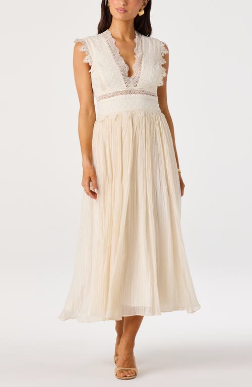 ASTR the Label ASTR the Label Eloise Mixed Media Midi Dress