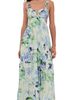 ASTR the Label ASTR the Label Emese Dress Green Blue Floral - 1
