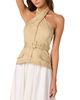 Astr The Label Astr the Label Faux Two Piece Halter Midi Dress - 3
