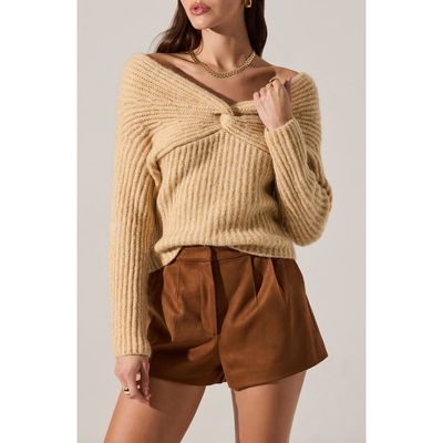 ASTR the Label ASTR the Label Franisbel Off the Shoulder Sweater