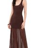 ASTR the Label ASTR the Label Glena Maxi Dress Brown - 1