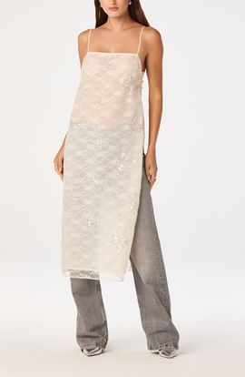 ASTR the Label ASTR the Label Helena Lace Tunic Top