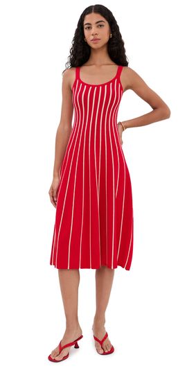 ASTR the Label ASTR the Label Irecia Knit Dress Red Stripe