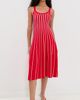 ASTR the Label ASTR the Label Irecia Knit Dress Red Stripe - 2