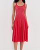 ASTR the Label ASTR the Label Irecia Knit Dress Red Stripe - 5