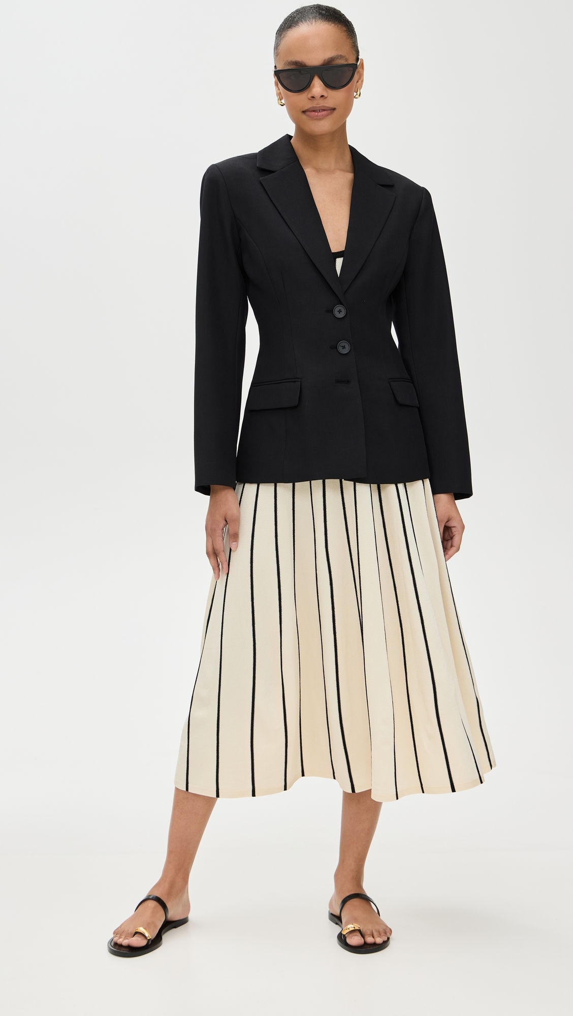 irecia stripe sweater midi dress ASTR the Label Irecia Sweater Dress in Red