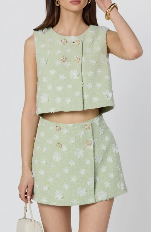 ASTR the Label ASTR the Label Janell Floral Appliqué Vest