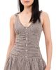ASTR the Label ASTR the Label Jeliany Mini Dress Brown Gingham - 1