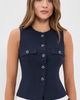 ASTR the Label ASTR the Label Kelson Vest Navy - 2