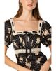Astr The Label Astr the Label Kim Crochet Trim Square Neck Dress - 3