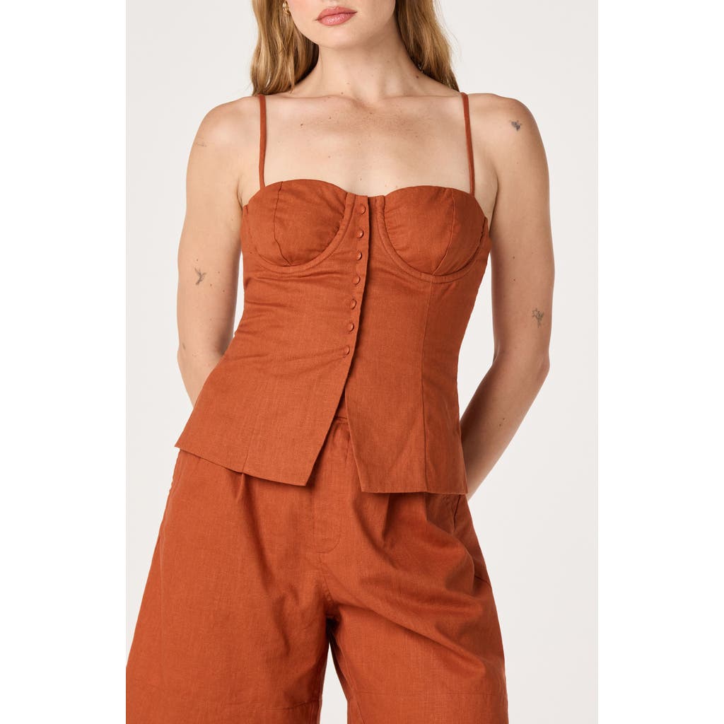 ASTR the Label ASTR the Label Koda Linen Blend Camisole