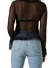 ASTR the Label ASTR the Label Lace Front Tie Bed Jacket - 2