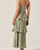 ASTR the Label ASTR the Label Lupin Plissé Sleeveles Tiered Maxi Dress - 2