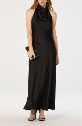 ASTR the Label ASTR the Label Mackenzi Cowl Neck Sleeveless Gown