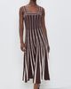 ASTR the Label ASTR the Label Marlen Dress Brown Cream - 2