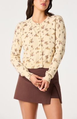 ASTR the Label ASTR the Label Mary Floral Cardigan