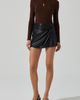 ASTR the Label ASTR the Label Neriah Twist Faux Leather Miniskort - 5