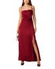 Astr The Label Astr the Label Paulette Pleated Satin Maxi Dress - 1