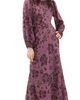 ASTR the Label ASTR the Label Quinn Dress Plum Floral - 1