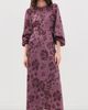 ASTR the Label ASTR the Label Quinn Dress Plum Floral - 2