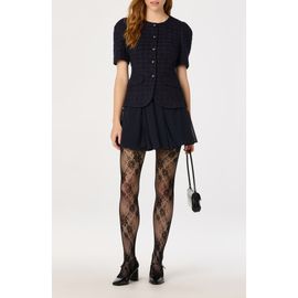 ASTR the Label ASTR the Label Ryleigh Tweed & Pleated Minidress