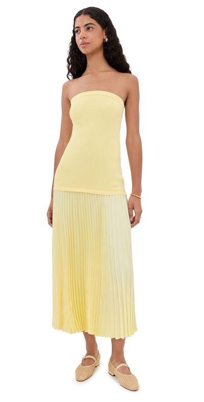 ASTR the Label ASTR the Label Selune Dress Yellow