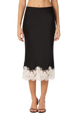 ASTR the Label ASTR the Label Shantel Lace Trim Midi Skirt