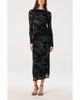 ASTR the Label ASTR the Label Syriah Floral Mesh Midi Dress - 1