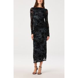 ASTR the Label ASTR the Label Syriah Floral Mesh Midi Dress