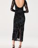 ASTR the Label ASTR the Label Syriah Floral Mesh Midi Dress - 2