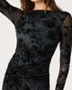 ASTR the Label ASTR the Label Syriah Floral Mesh Midi Dress - 4