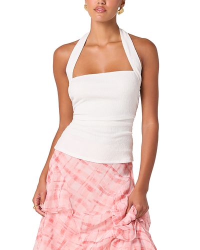 Astr The Label Astr the Label Tate Halter Top in Off White
