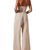 ASTR the Label ASTR the Label Tatum Halter Button Front Jumpsuit - 2