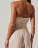 ASTR the Label ASTR the Label Tatum Halter Button Front Jumpsuit - 5